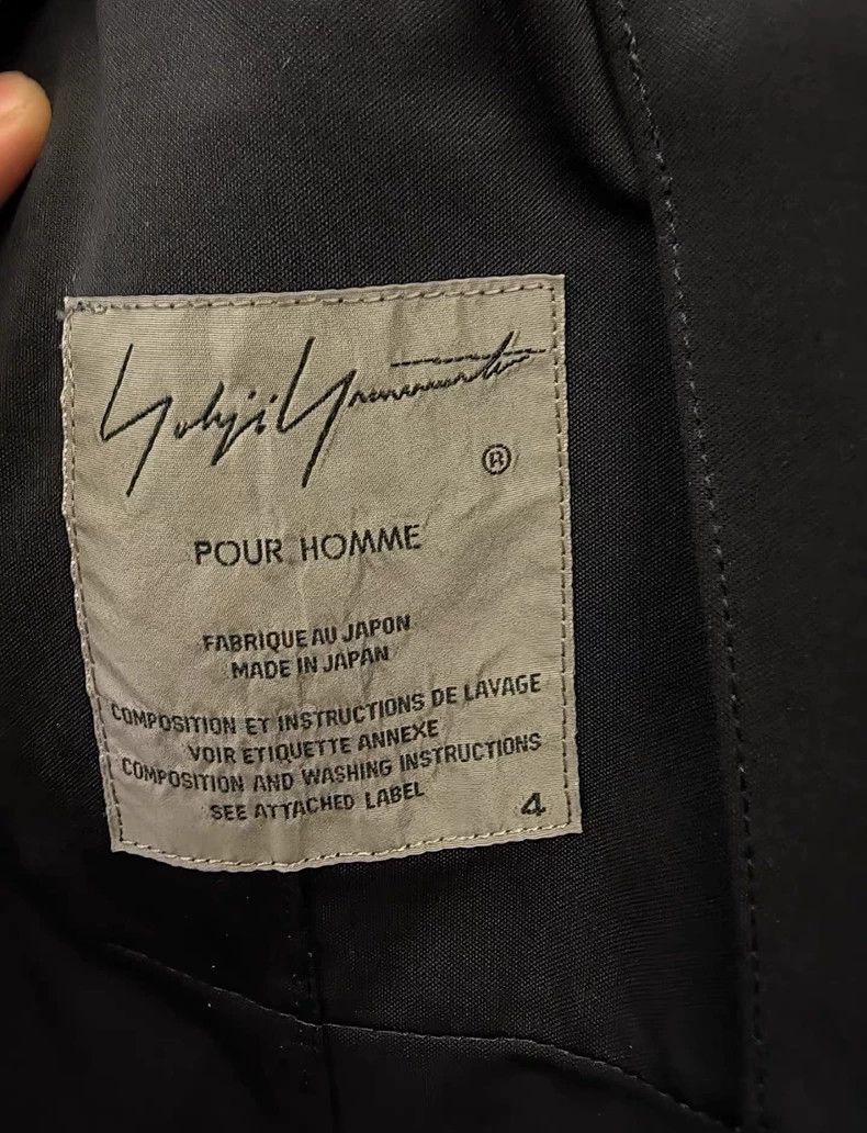 Yohji Yamamoto Yohji Yamamoto Men's Lightweight Blazer Size US XL / EU 56 / 4 - 8 Thumbnail