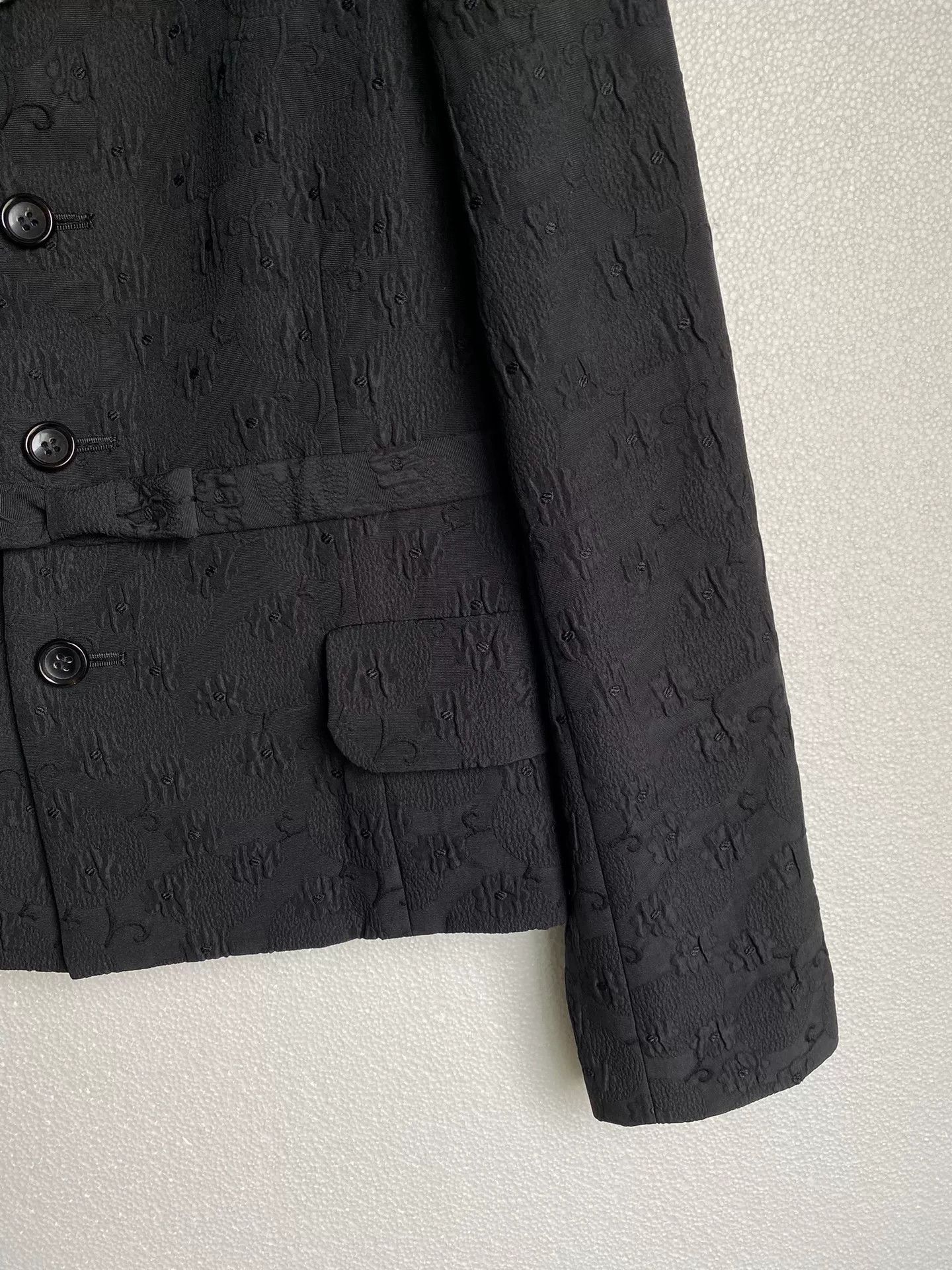 Comme des Garcons COMME des GARCONS Bow Decor Blazer Size US S / EU 44-46 / 1 - 6 Thumbnail