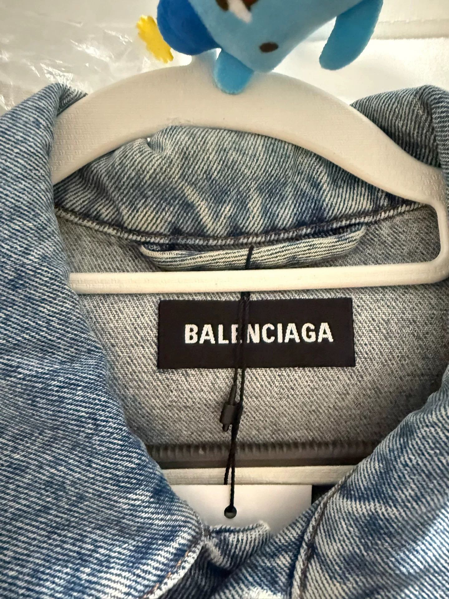Balenciaga Balenciaga Men's Denim Jacket Size 46 Size US L / EU 52-54 / 3 - 3 Thumbnail