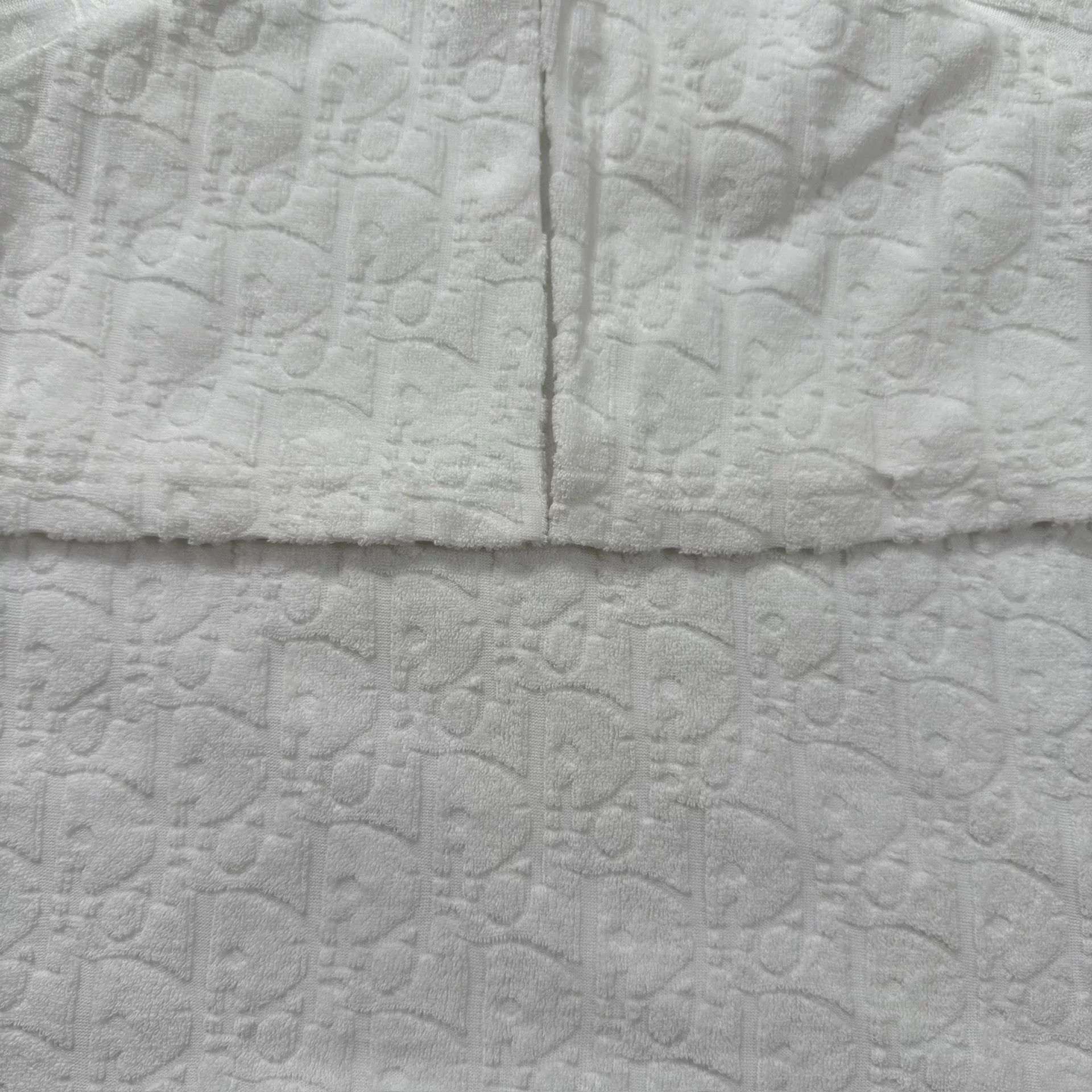Dior Dior White Towel-Bottom Printed Polo Size US S / EU 44-46 / 1 - 6 Thumbnail