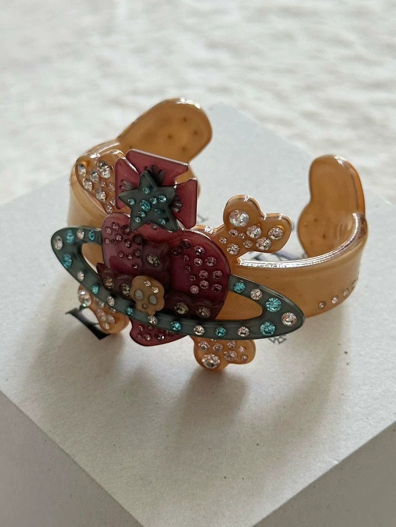 Vivienne Westwood Vivienne Westwood Saturn Skull Bracelet Size ONE SIZE - 2 Thumbnail