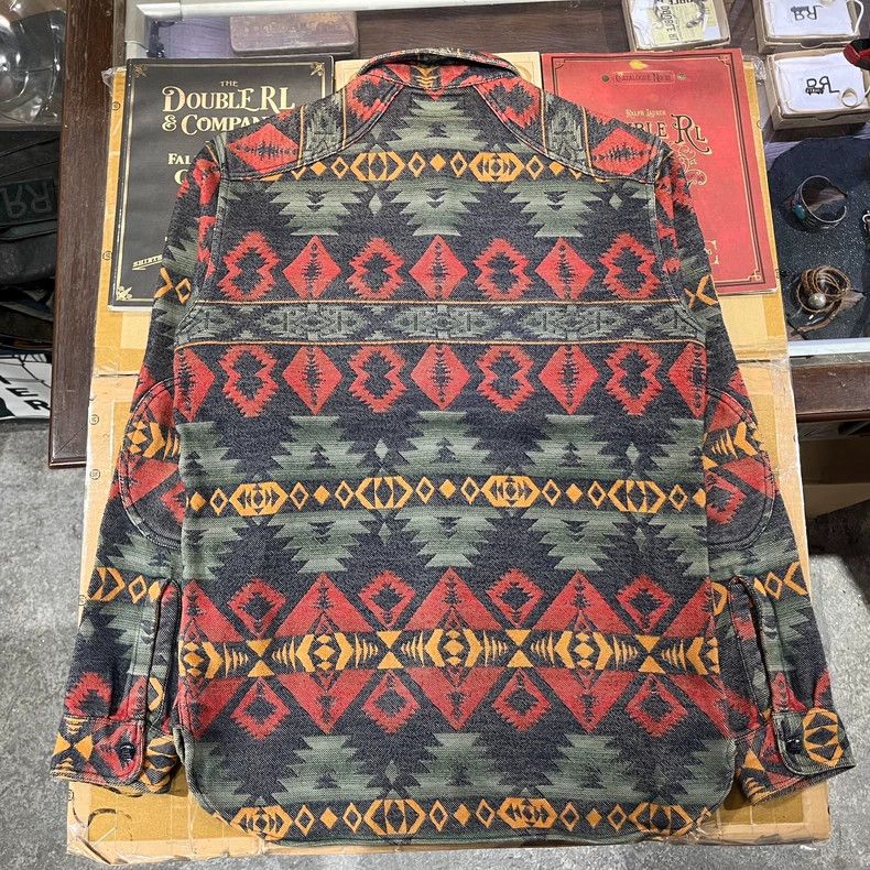 RRL Ralph Lauren RRL Southwest Pattern Button-Up Shirt Size US S / EU 44-46 / 1 - 3 Thumbnail