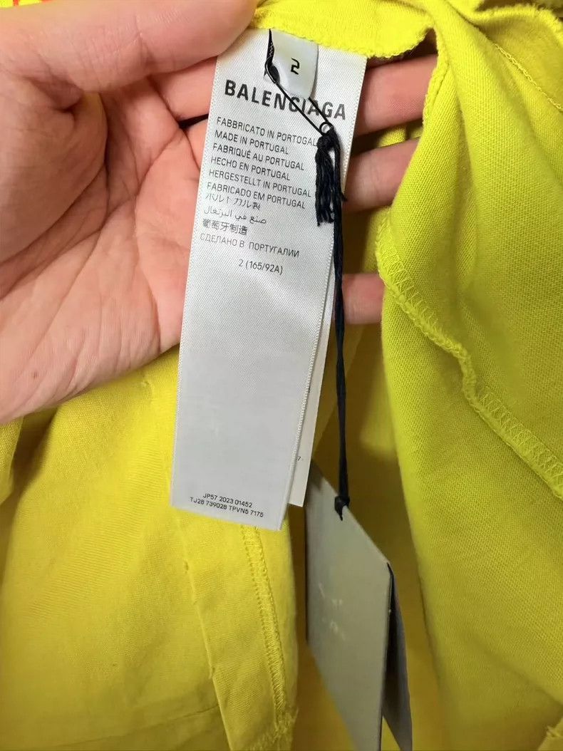 Balenciaga Balenciaga Darkwave Oversized Letter T-Shirt Size US XS / EU 42 / 0 - 6 Thumbnail