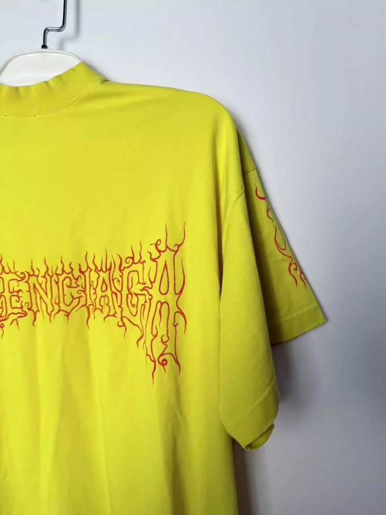 Balenciaga Balenciaga Darkwave Oversized Letter T-Shirt Size US XS / EU 42 / 0 - 3 Thumbnail