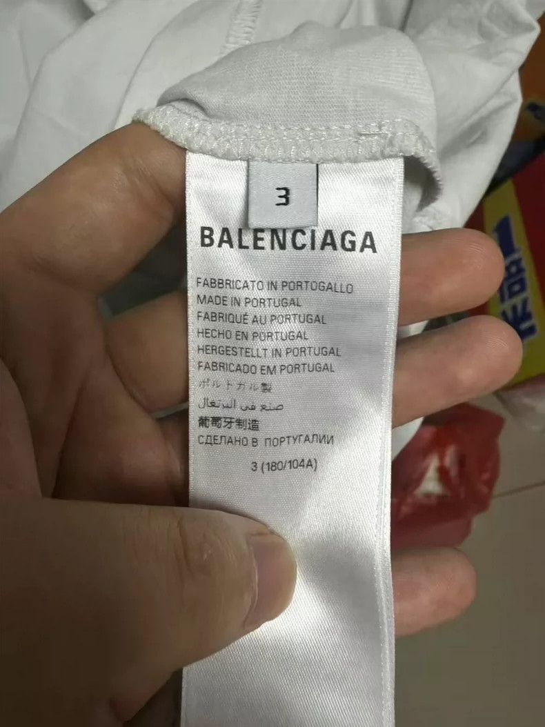 Balenciaga Balenciaga 25 New Double Ring Logo Tee Size US M / EU 48-50 / 2 - 4 Thumbnail