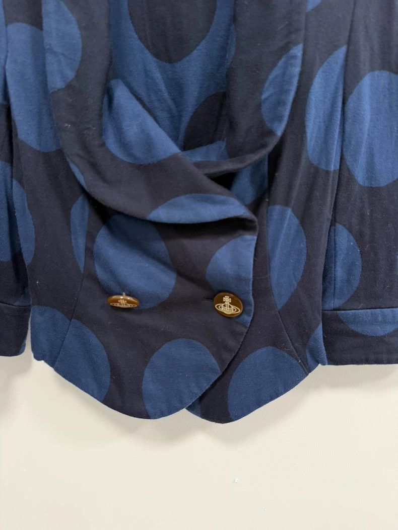 Vivienne Westwood Vivienne Westwood Blue Polka Dot Top Size US XXS / EU 40 - 2 Thumbnail