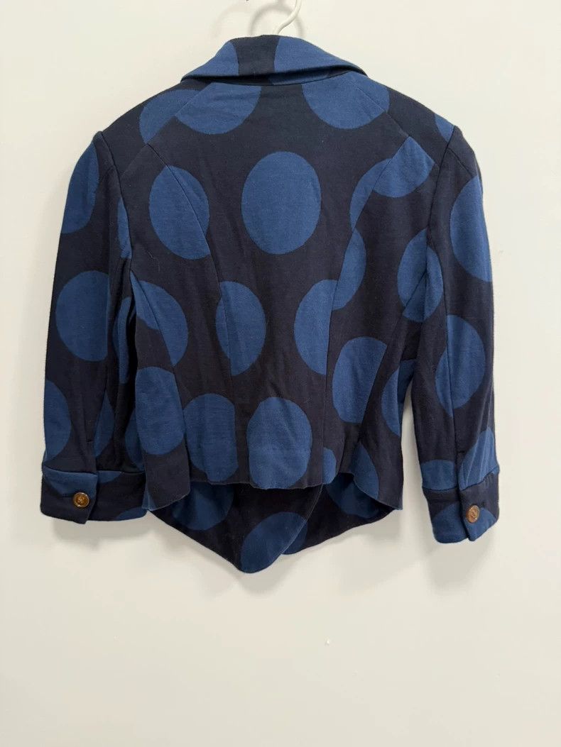 Vivienne Westwood Vivienne Westwood Blue Polka Dot Top Size US XXS / EU 40 - 3 Thumbnail