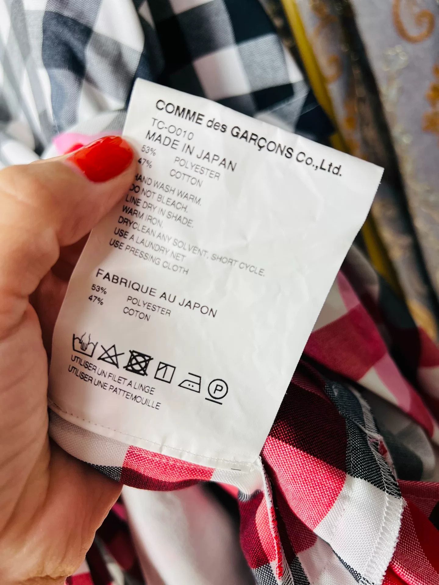 Comme des Garcons Comme des Garcons Checkered Dress Size US 36 / EU 52 - 4 Thumbnail