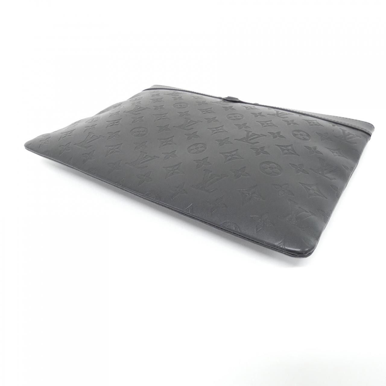 Louis Vuitton Louis Vuitton Louis Vuitton Monogram Shadow Calf Pochette Leather Clutch Bag M62903 DUTY FREE for USA Size ONE SIZE - 3 Thumbnail