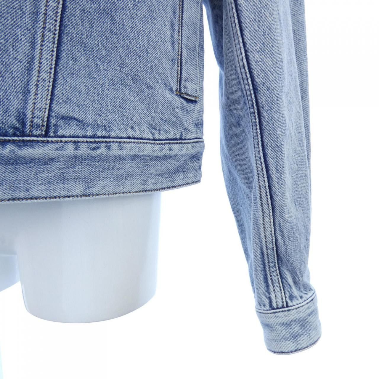 Louis Vuitton Louis Vuitton Louis Vuitton Denim Jacket Denim Outerwear FQJA31EFY DUTY FREE for USA Size ONE SIZE - 6 Thumbnail