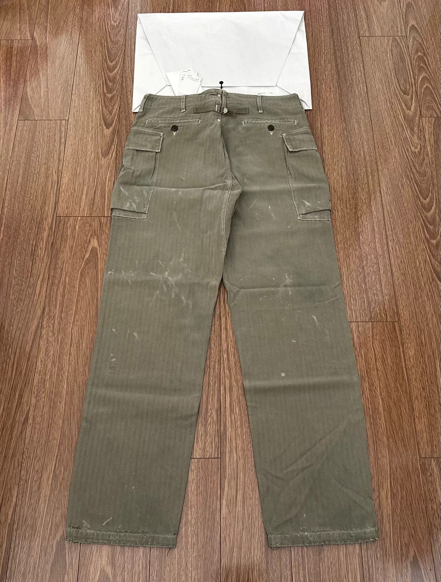 Visvim visvim veterans herringbone cargo pants Size US 30 / EU 46 - 2 Thumbnail