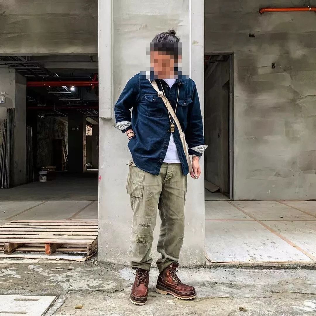 Visvim visvim veterans herringbone cargo pants Size US 30 / EU 46 - 5 Thumbnail