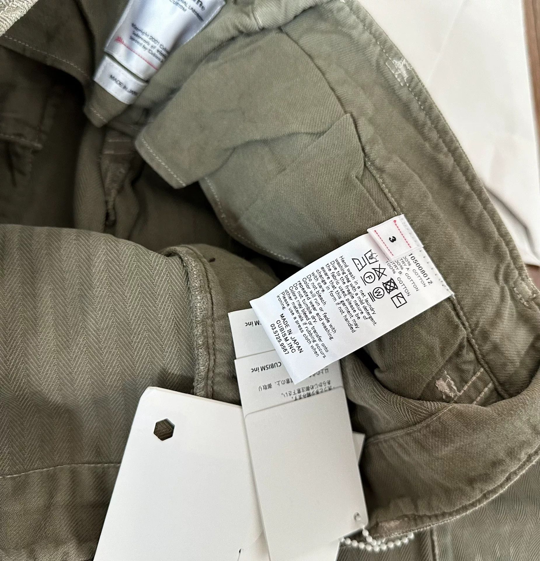 Visvim visvim veterans herringbone cargo pants Size US 30 / EU 46 - 3 Thumbnail
