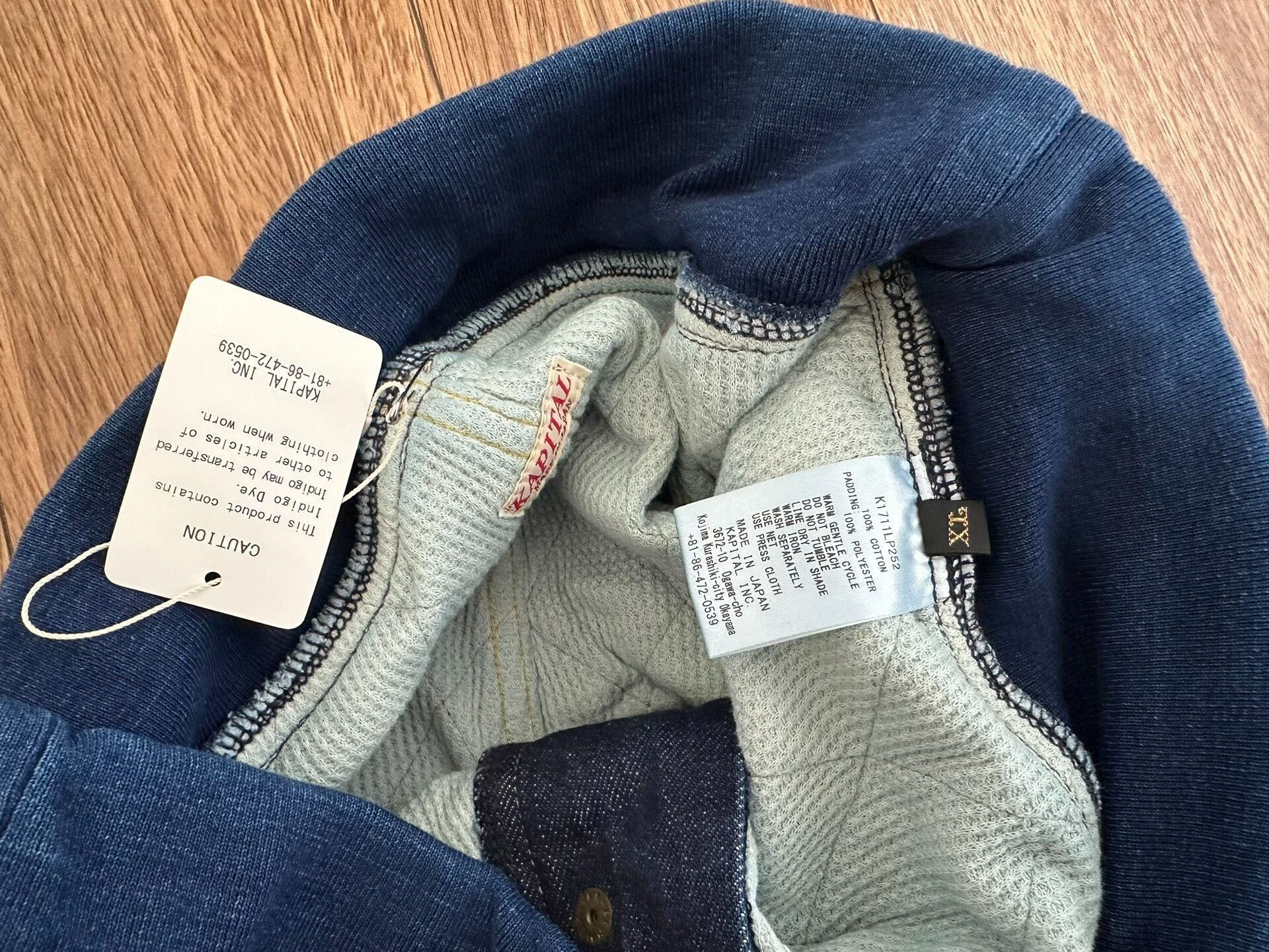 Kapital Kountry vintage indigo cargo pants by kapital kountry Size US 34 / EU 50 - 3 Thumbnail