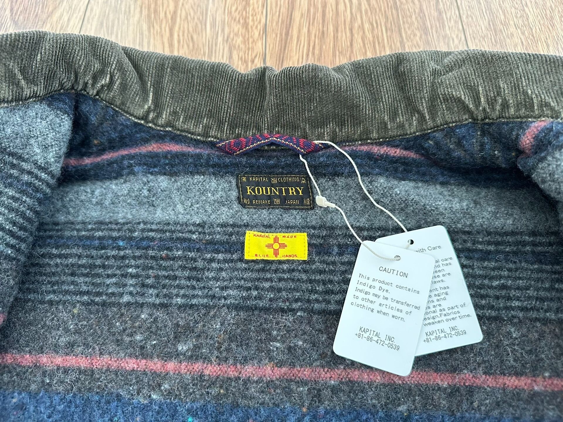 Kapital Kountry vintage indigo cargo pants by kapital kountry Size US 34 / EU 50 - 4 Thumbnail