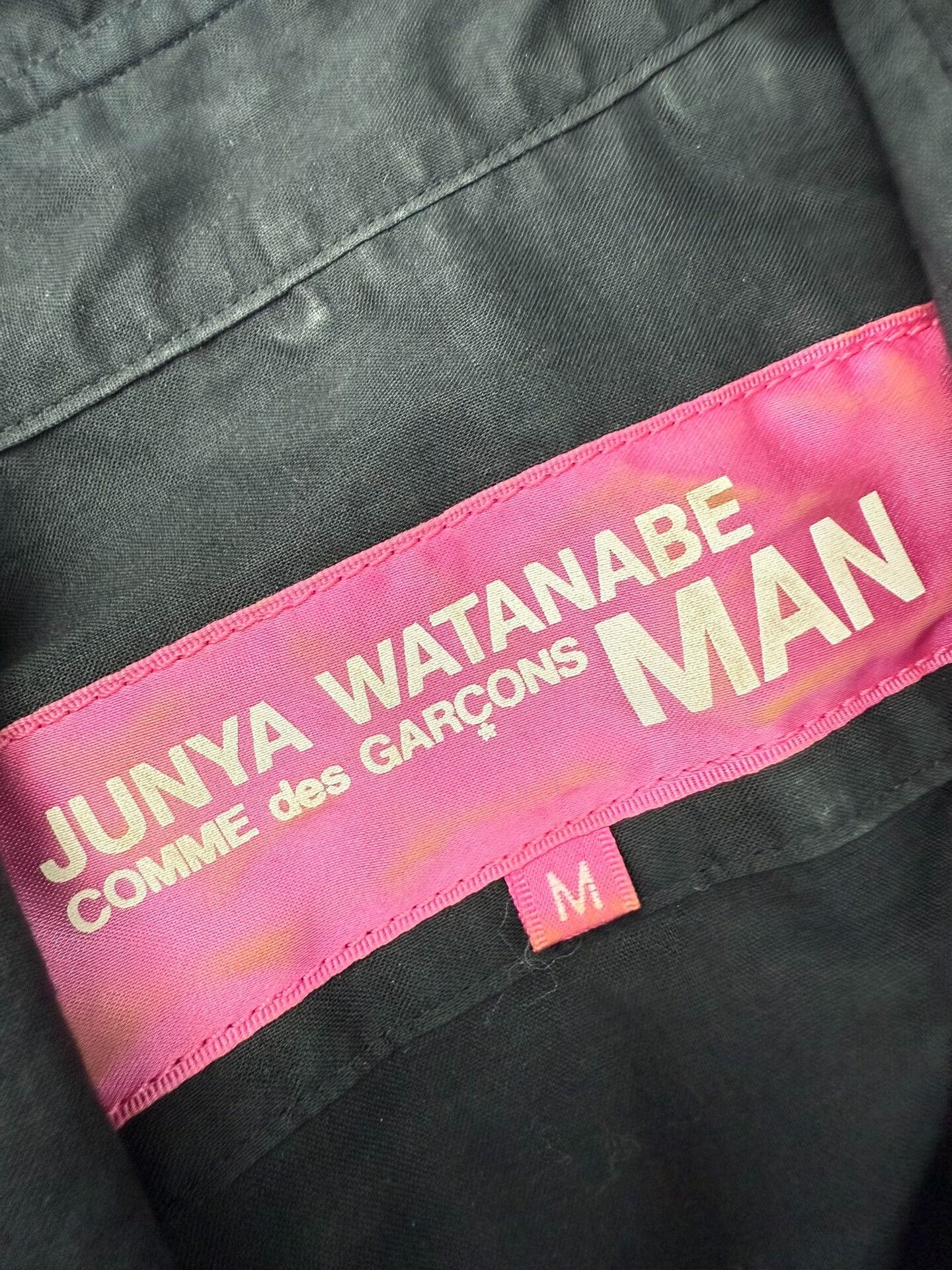 Junya Watanabe black sheer long shirt with deconstructed design Size US M / EU 48-50 / 2 - 7 Thumbnail