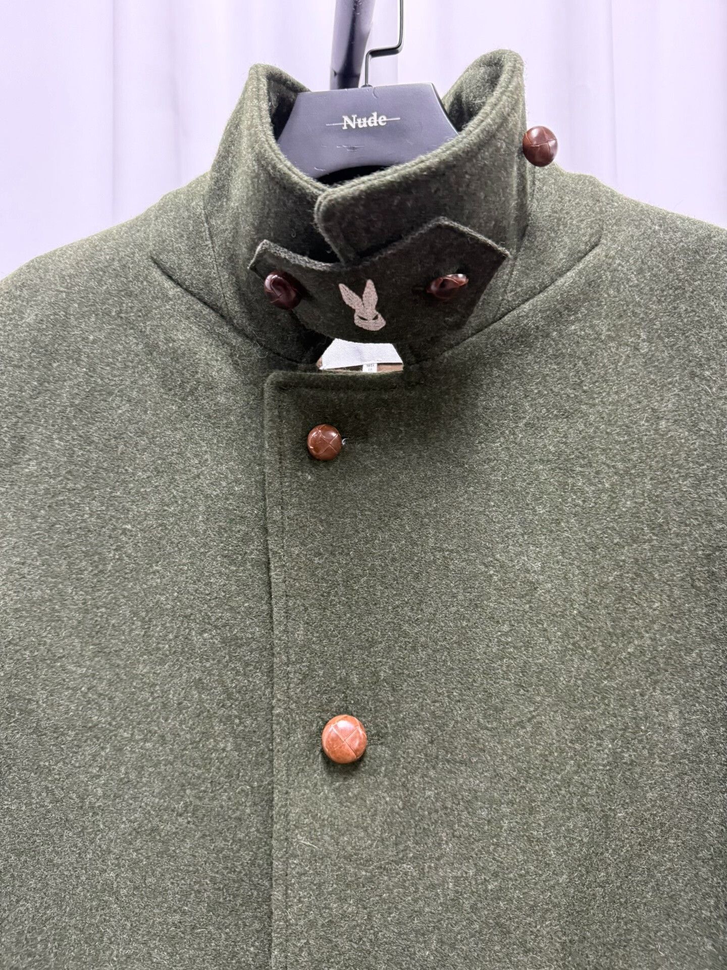 Maison Margiela thick wool coat with unique design Size L / US 10 / IT 46 - 5 Thumbnail