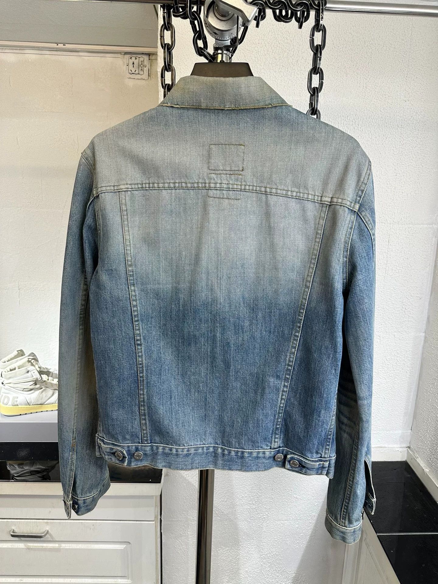 Helmut Lang helmut lang distressed denim jacket size 50 Size US L / EU 52-54 / 3 - 5 Thumbnail