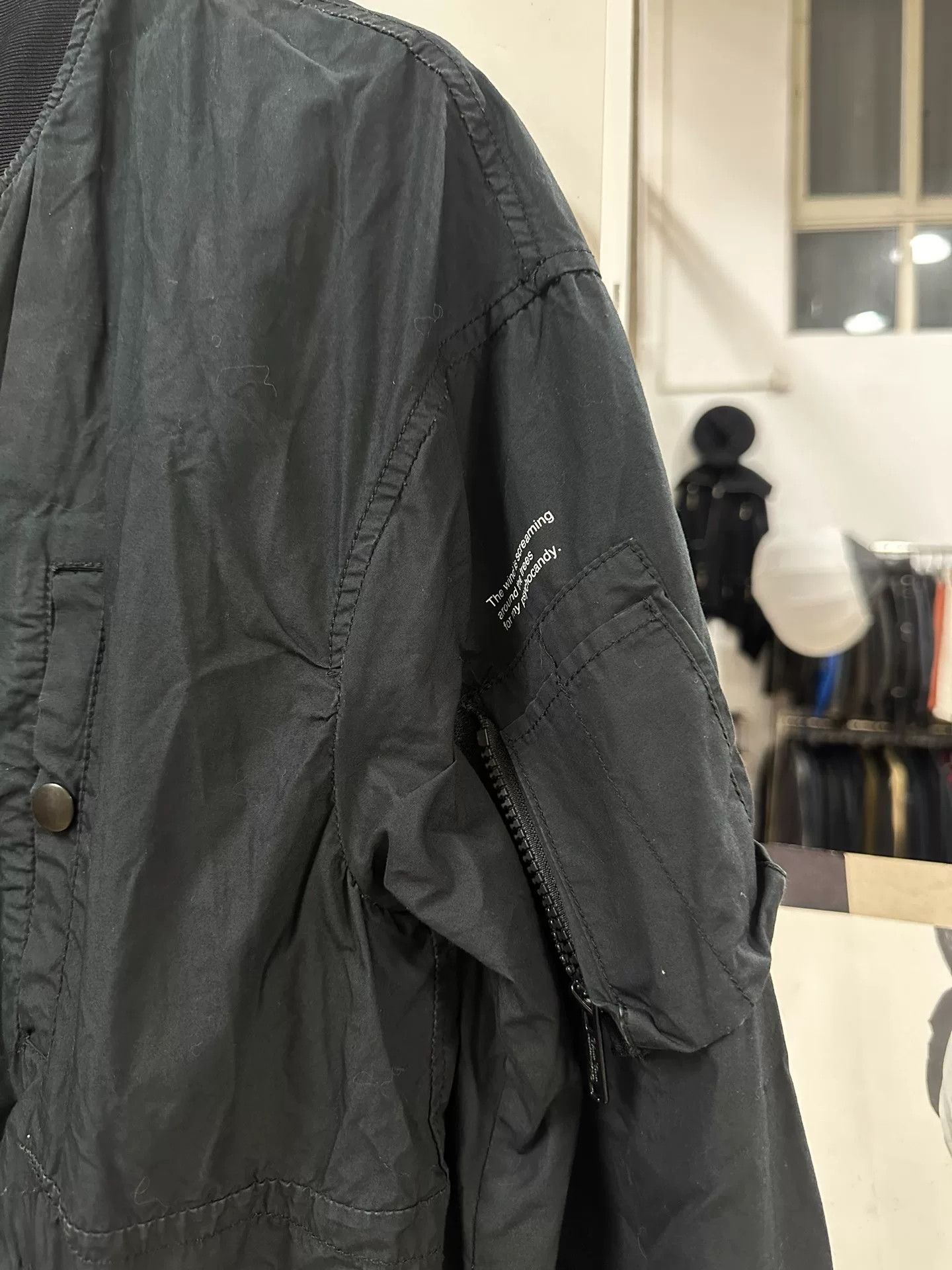 Comme des Garcons UNDERCOVER Jesus and Mary Chain MA1 Jacket Size US M / EU 48-50 / 2 - 4 Thumbnail
