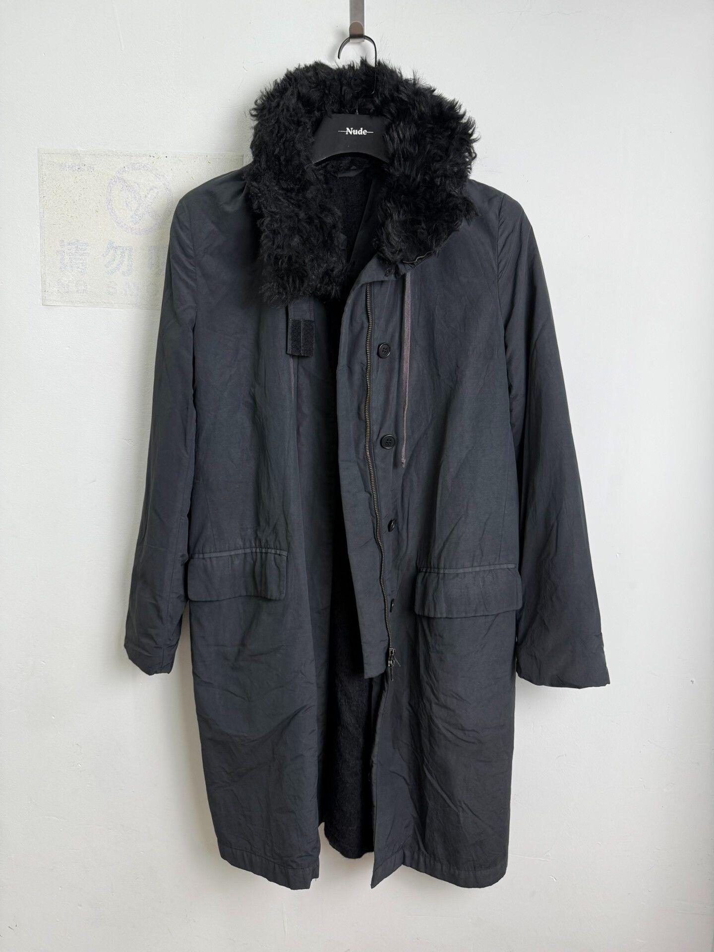 Helmut Lang helmut lang 1999AW parka coat with fur collar Size US M / EU 48-50 / 2 - 3 Thumbnail