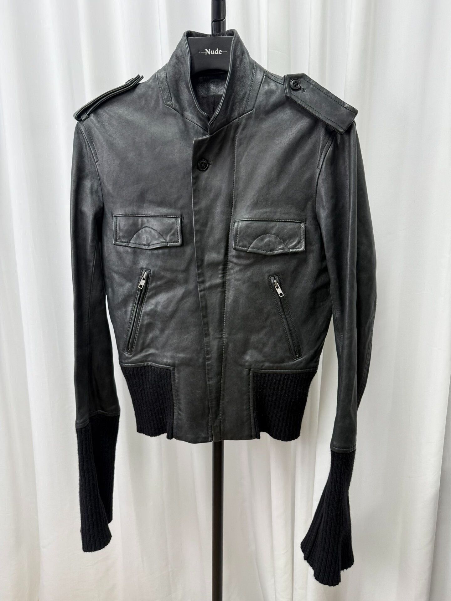 Ann Demeulemeester ann demeulemeester long leather jacket size S Size US S / EU 44-46 / 1 - 2 Thumbnail