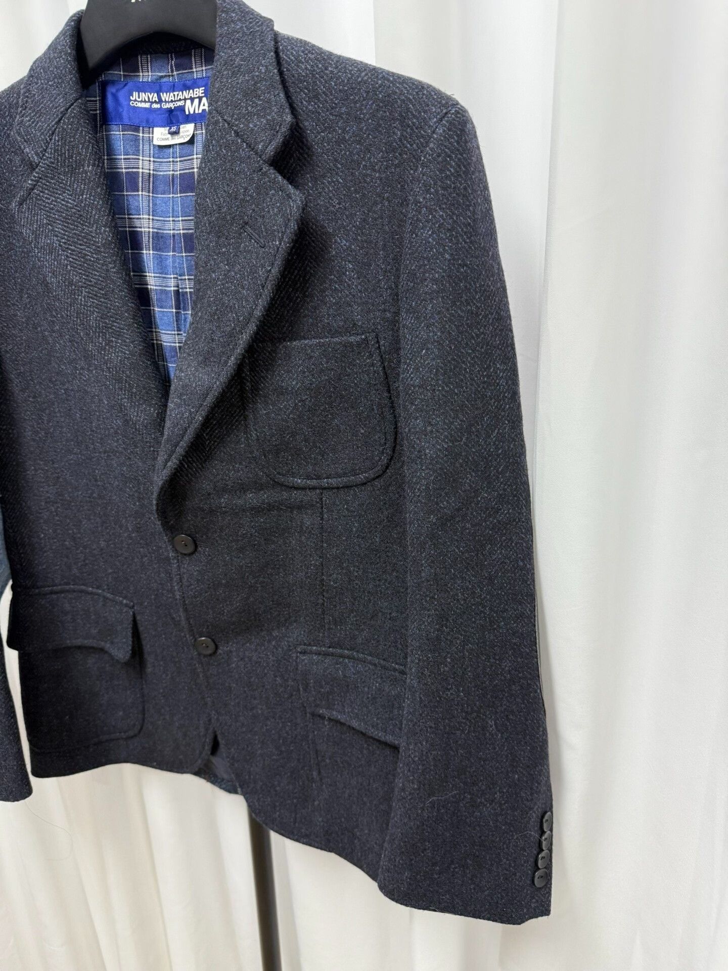 Junya Watanabe junya watanabe man denim jacket with leather Size US XS / EU 42 / 0 - 3 Thumbnail