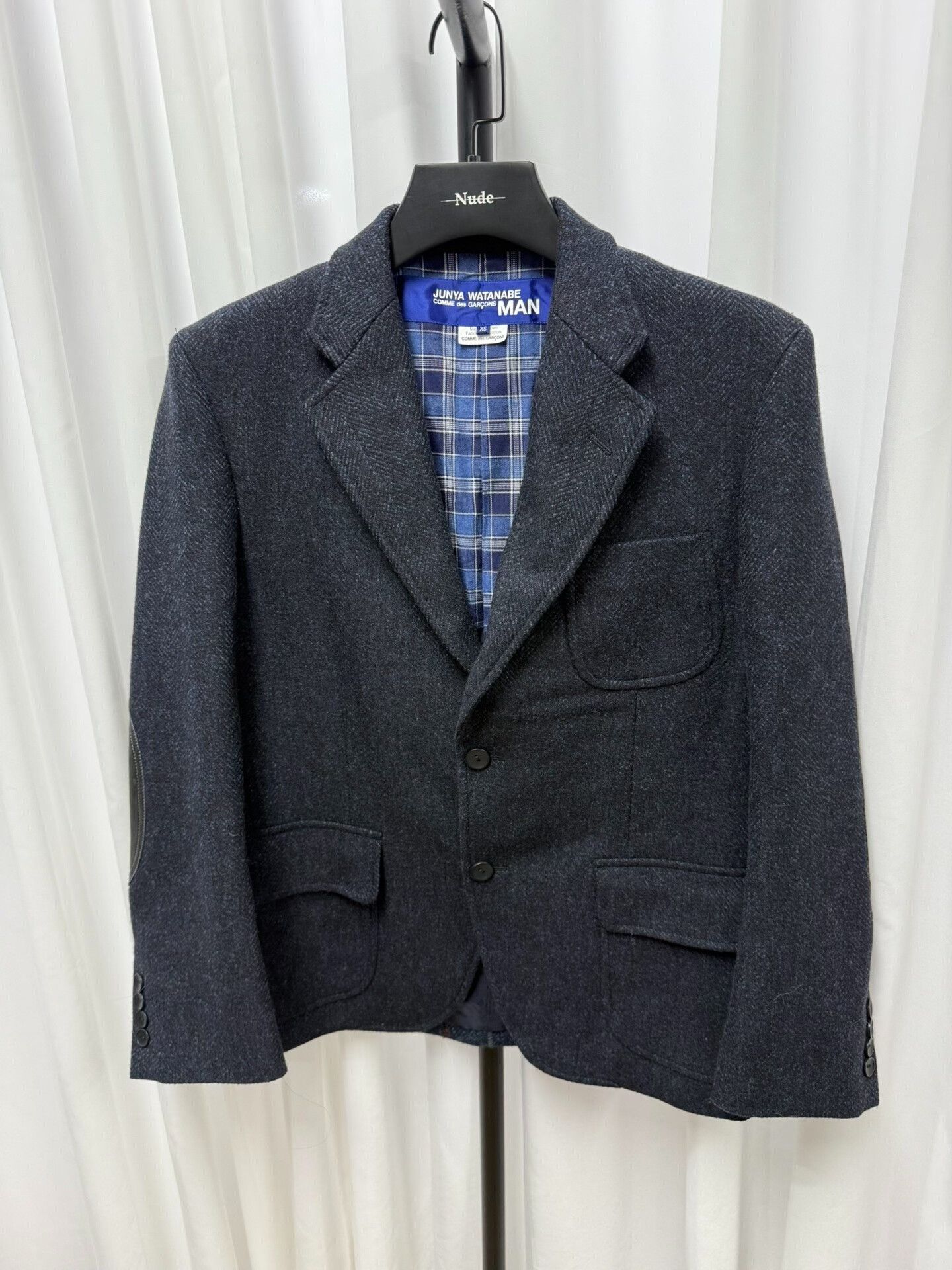 Junya Watanabe junya watanabe man denim jacket with leather Size US XS / EU 42 / 0 - 2 Thumbnail