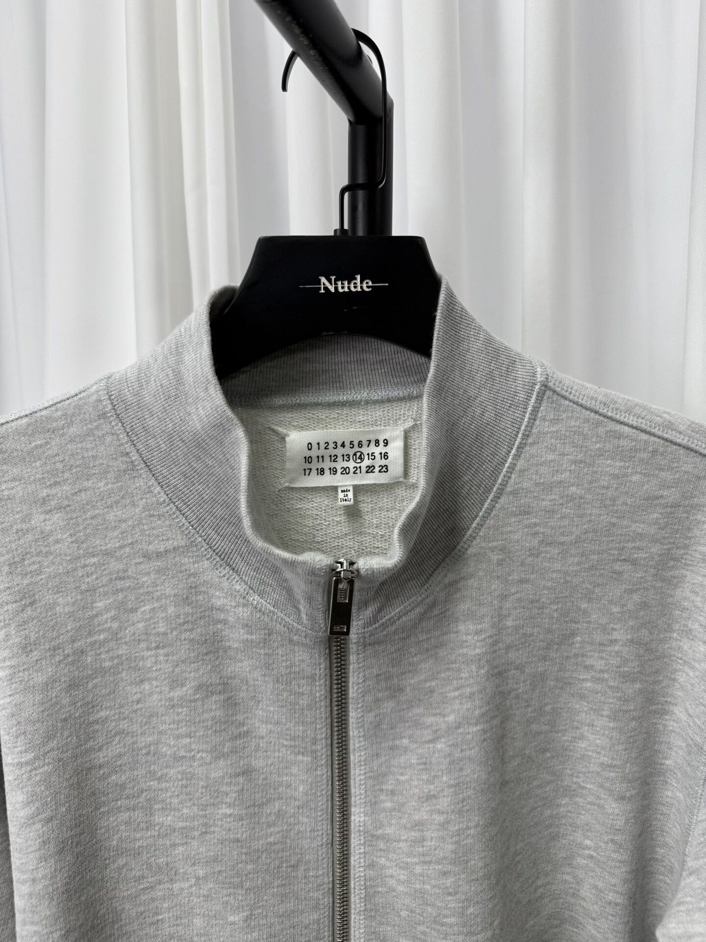 Maison Margiela Maison Margiela Cozy Zip Jacket in Gray Size US L / EU 52-54 / 3 - 3 Thumbnail