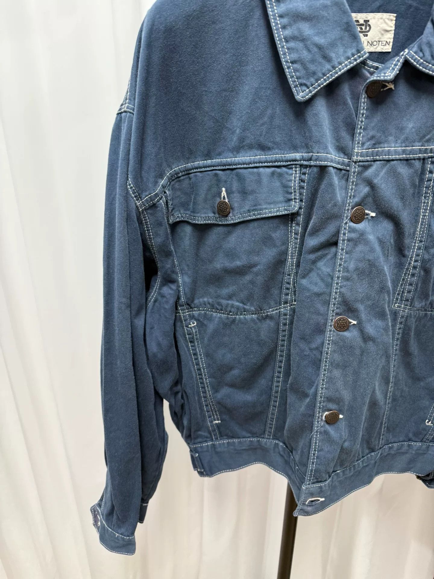 Dries Van Noten drapes van noten canvas oversized jacket Size US L / EU 52-54 / 3 - 3 Thumbnail