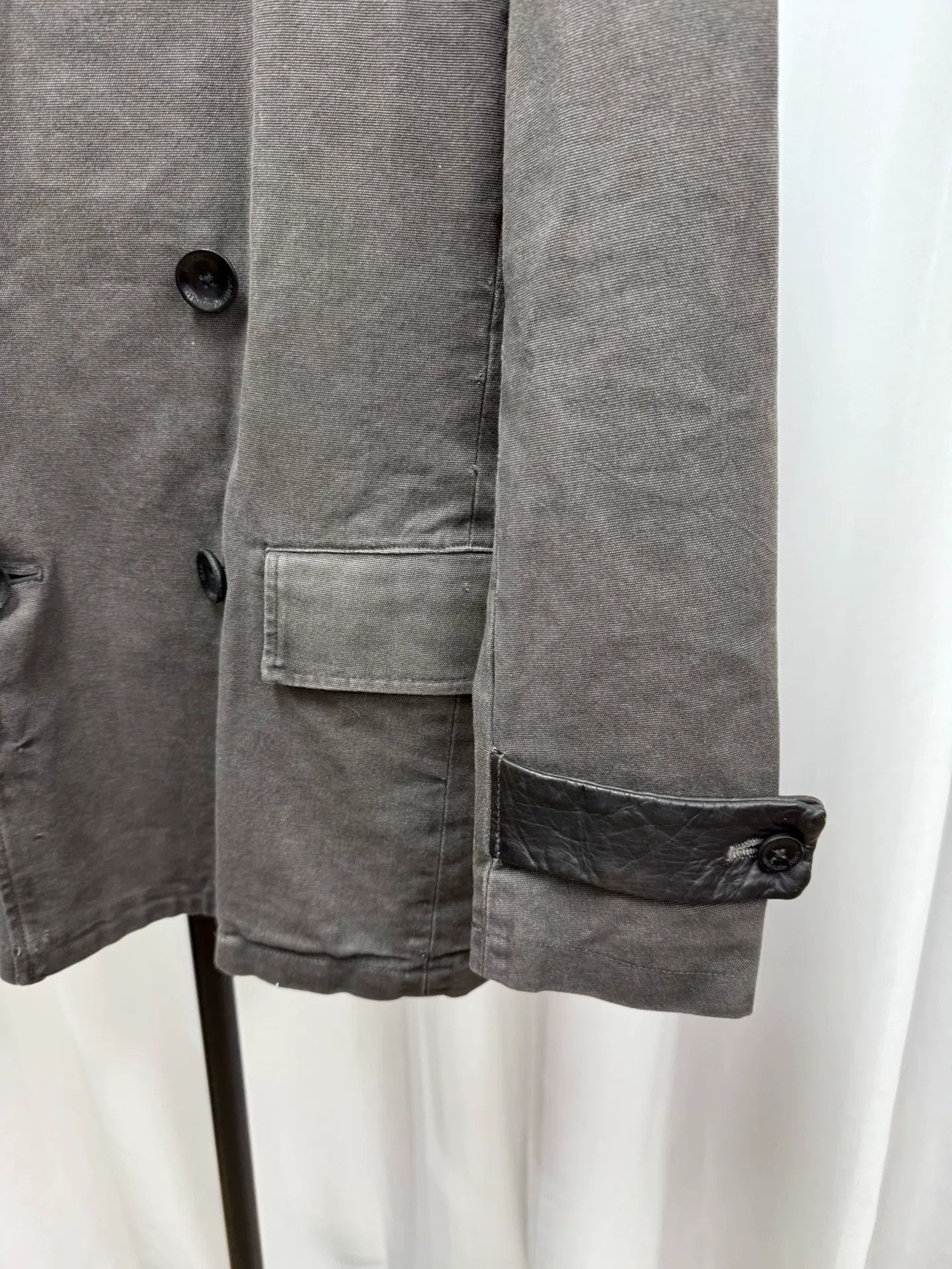Comme des Garcons Homme Backlash jacket with Leather Details Size US L / EU 52-54 / 3 - 2 Thumbnail