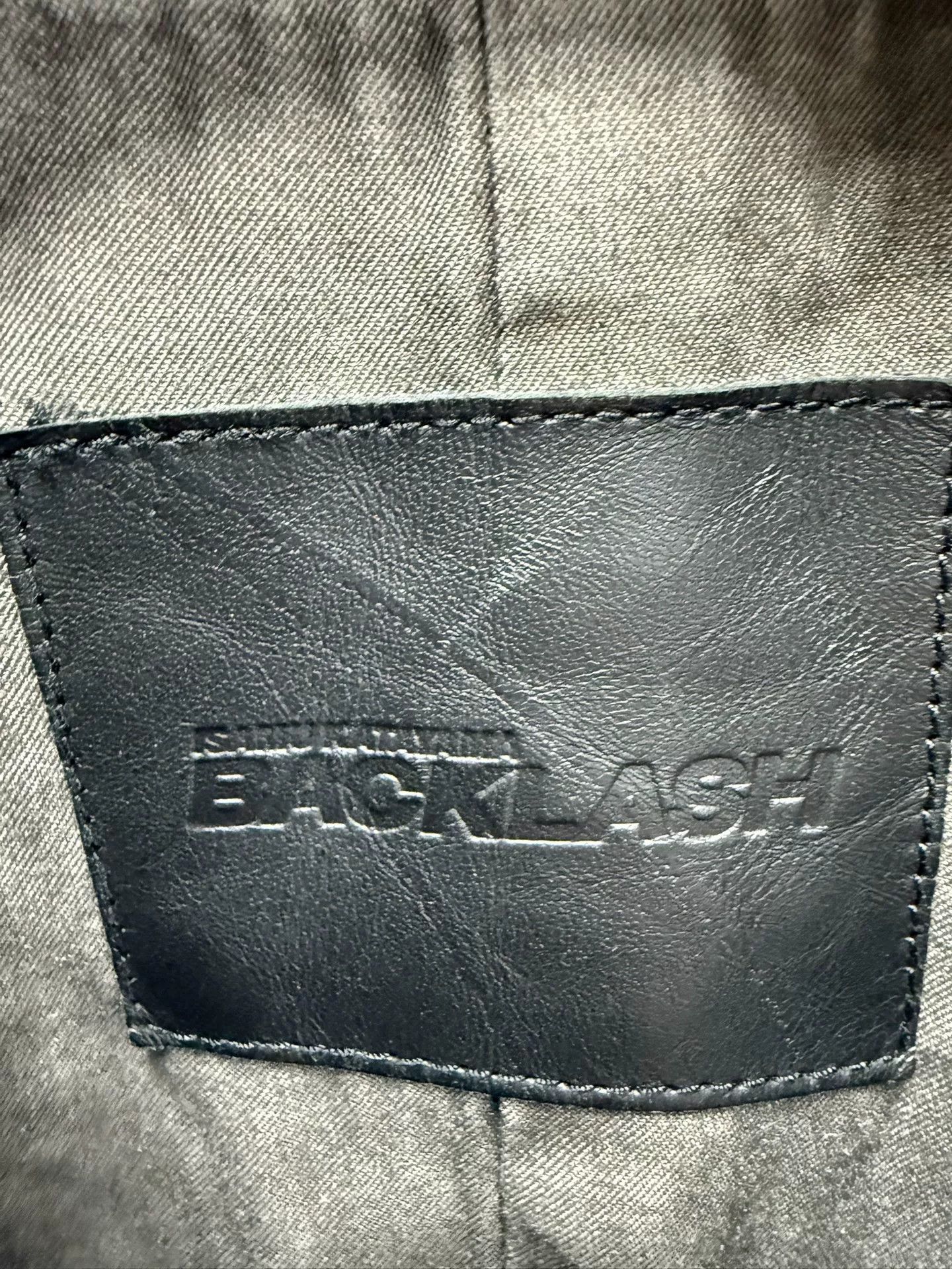 Comme des Garcons Homme Backlash jacket with Leather Details Size US L / EU 52-54 / 3 - 8 Thumbnail