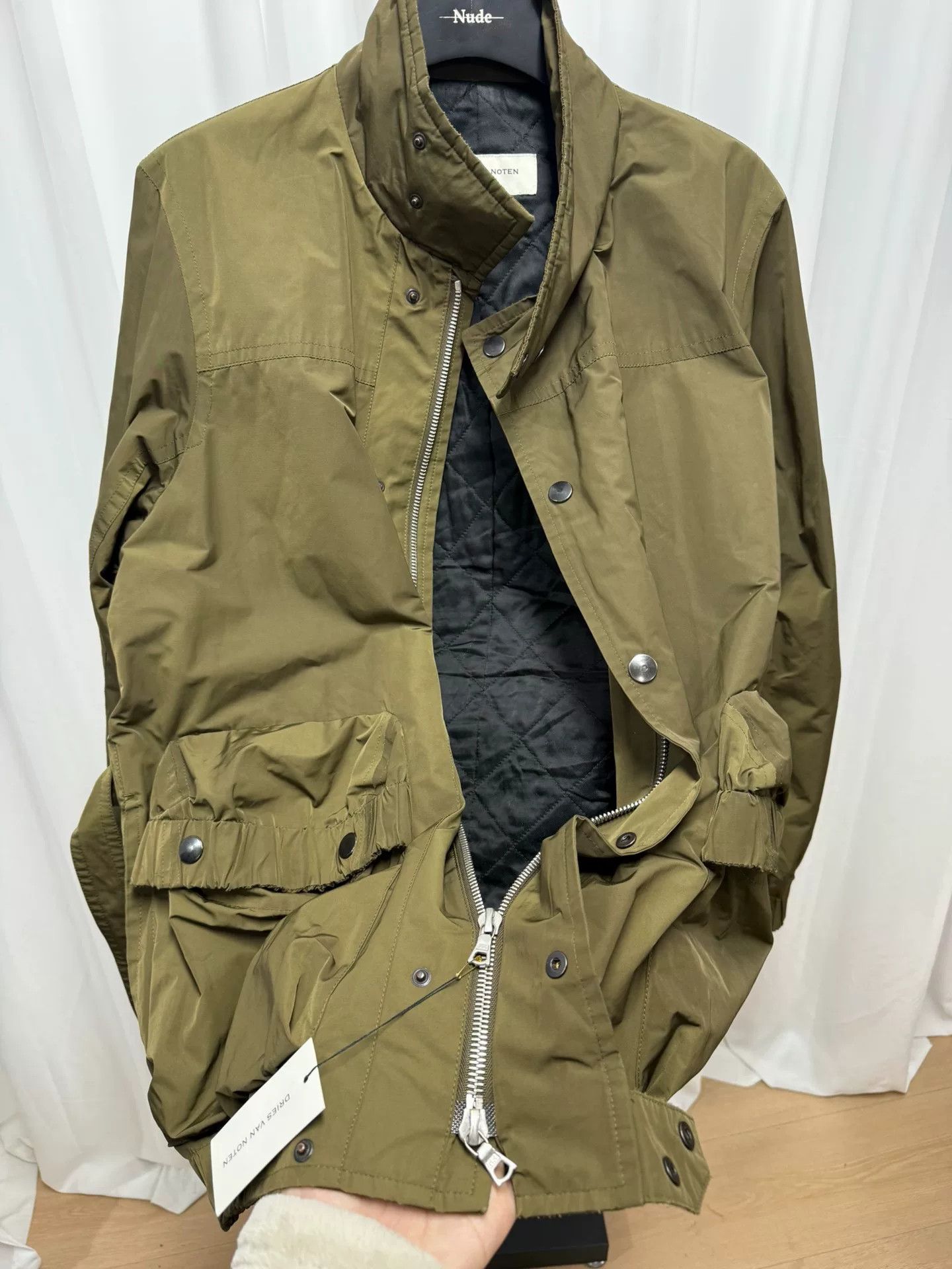 Dries Van Noten drapes van noten loose pocket jacket Size US L / EU 52-54 / 3 - 7 Thumbnail