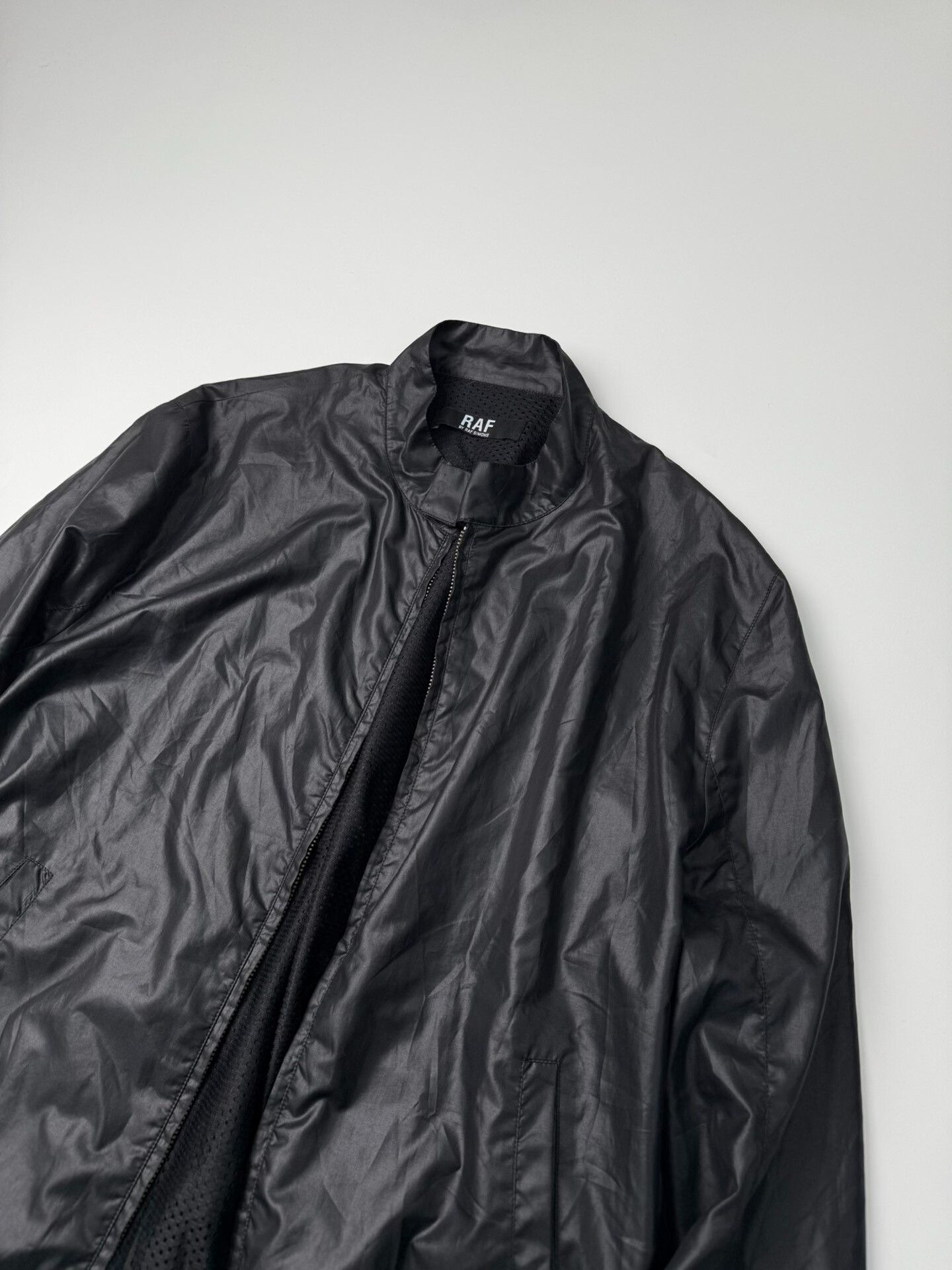 Raf Simons raf simons black motorcycle jacket size 50 Size US L / EU 52-54 / 3 - 2 Thumbnail