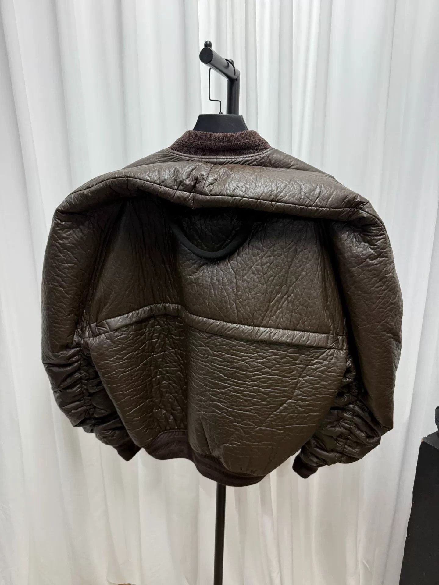 Walter Van Beirendonck oversized brown bomber jacket by walter van beirendonck Size US XXL / EU 58 / 5 - 5 Thumbnail