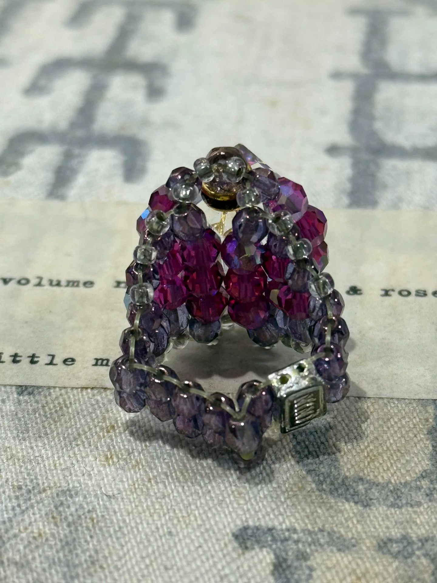 Comme des Garcons Homme Number Nine Gemstone Stretch Ring Size ONE SIZE - 5 Thumbnail