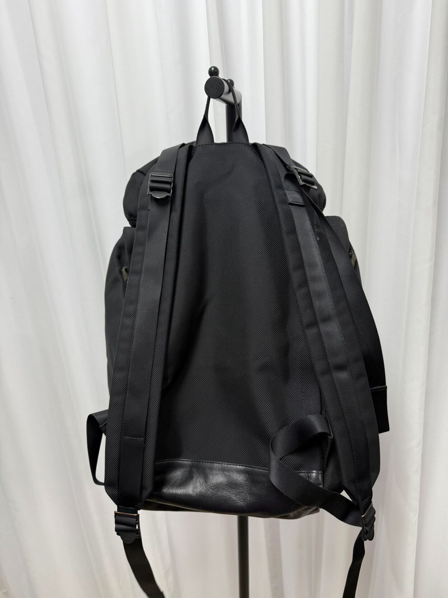 Yohji Yamamoto yohji yamamoto pour homme backpack with leather details Size ONE SIZE - 7 Thumbnail