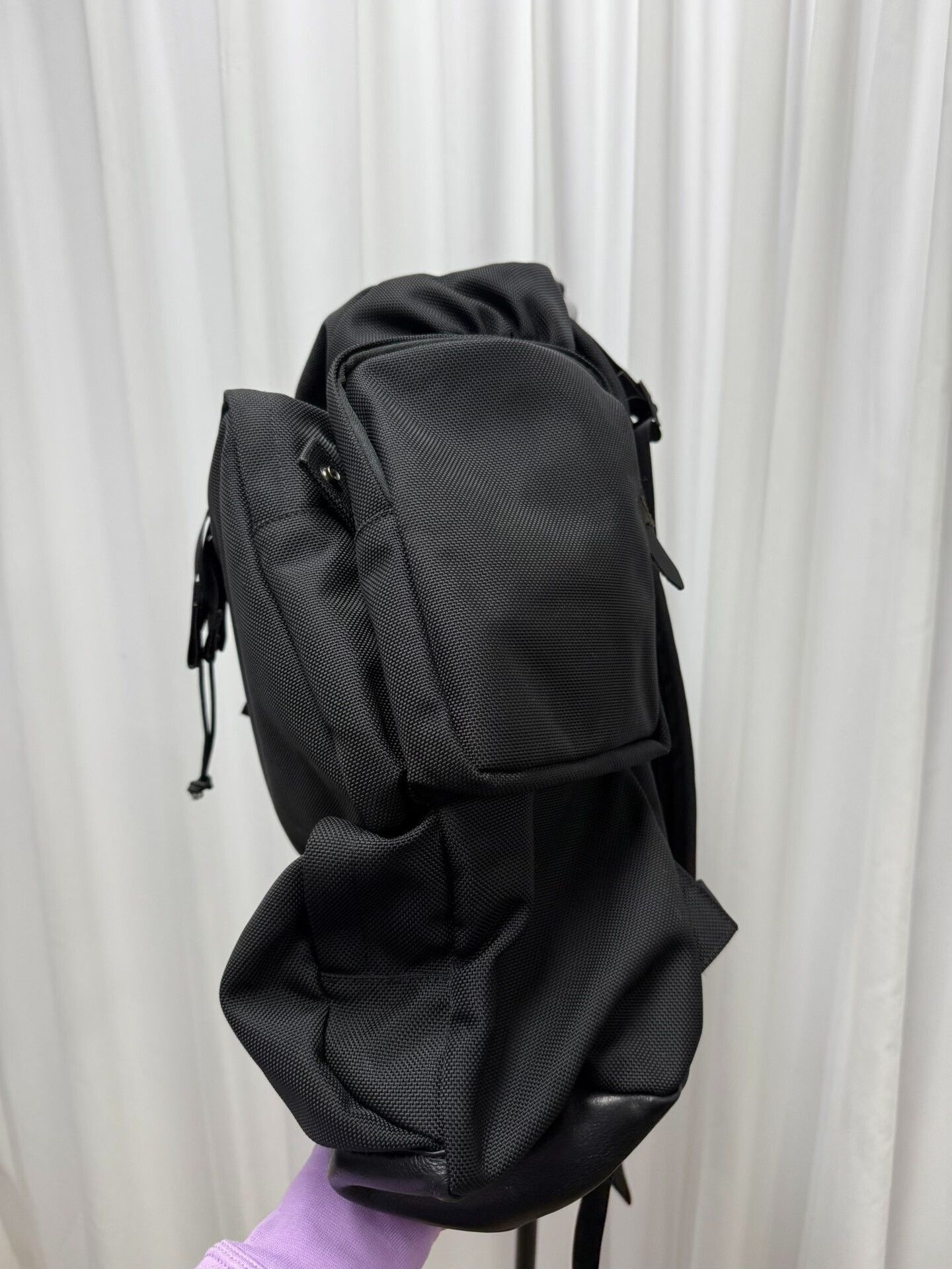 Yohji Yamamoto yohji yamamoto pour homme backpack with leather details Size ONE SIZE - 5 Thumbnail