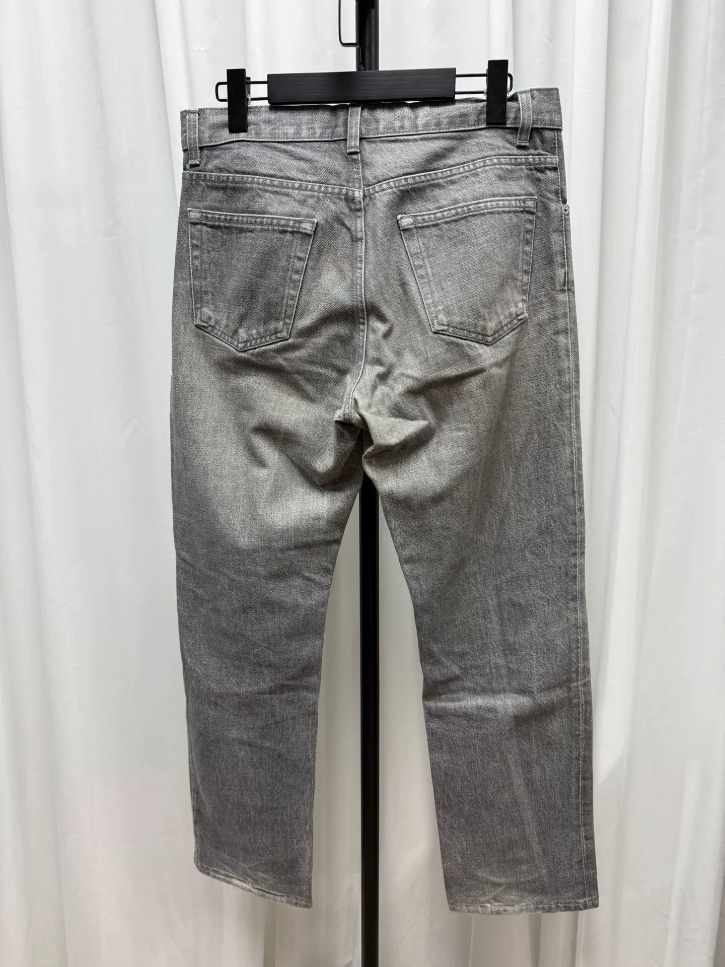 Helmut Lang helmut lang washed denim pants size 31 Size US 31 - 4 Thumbnail