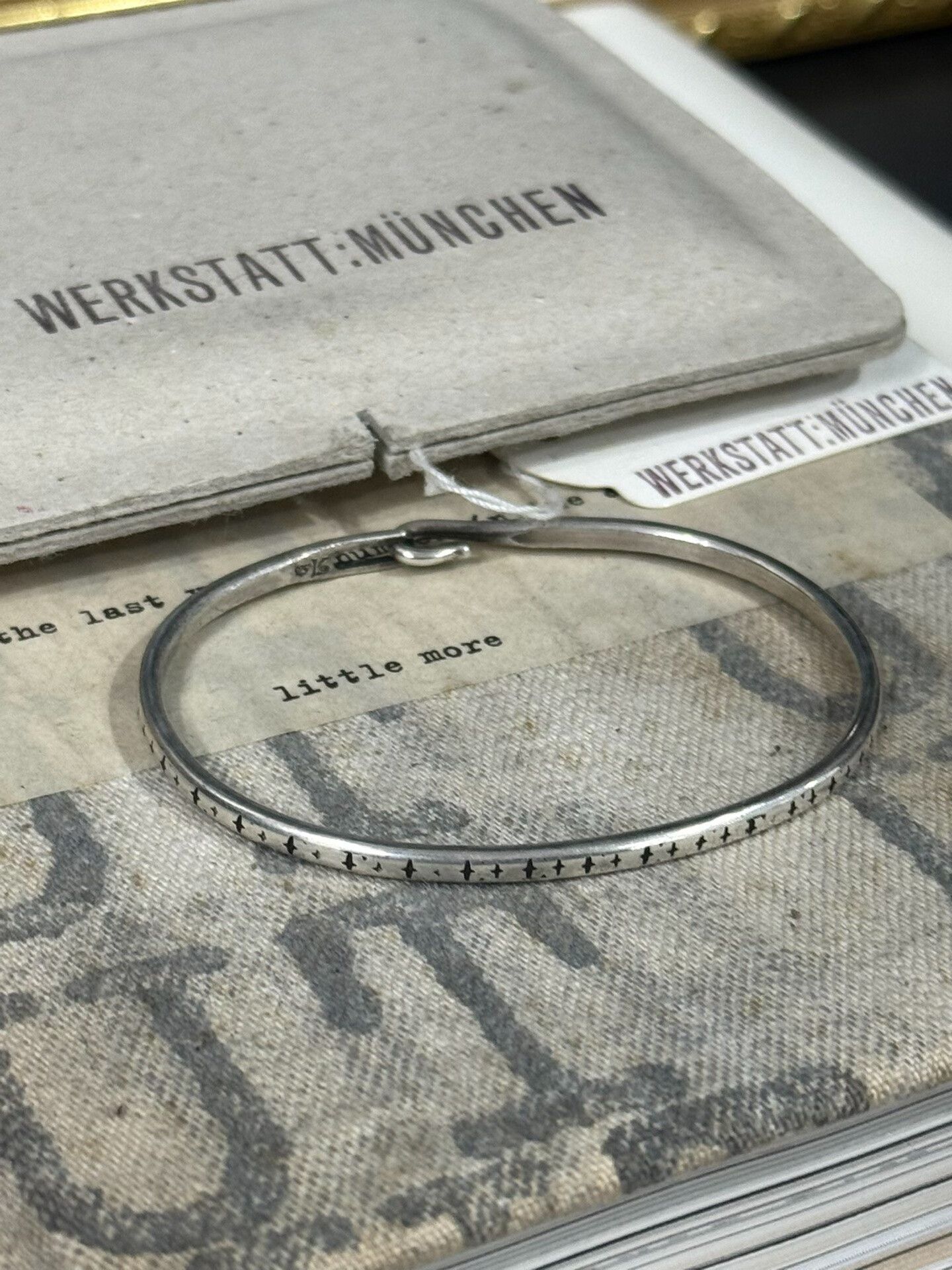 Werkstatt Munchen Werkstatt Munchen Silver Cross Bracelet Size S Size ONE SIZE - 3 Thumbnail