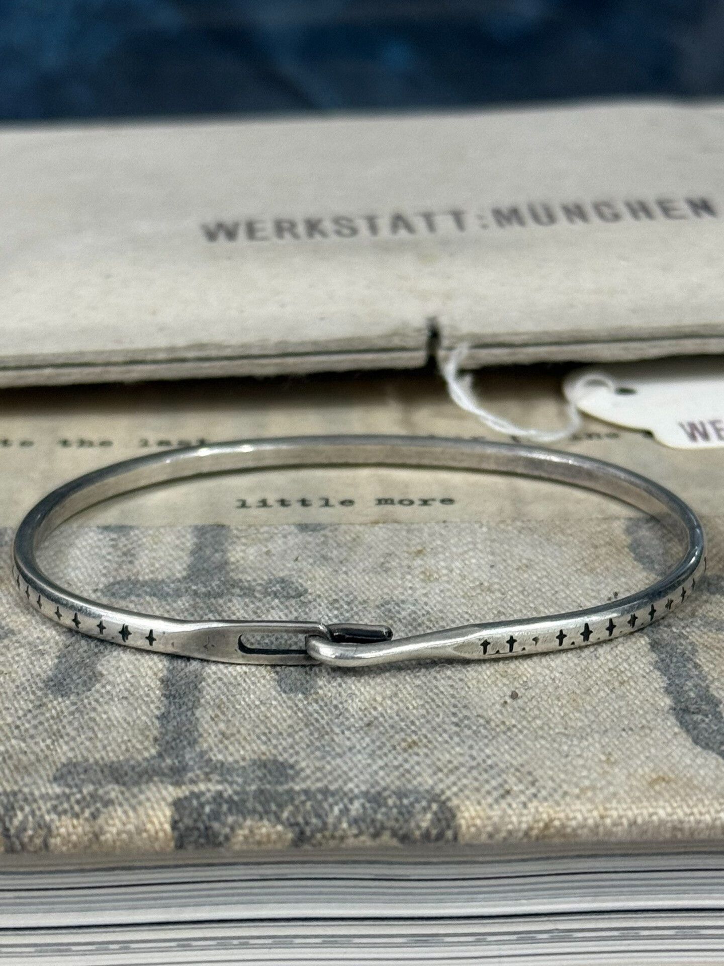 Werkstatt Munchen Werkstatt Munchen Silver Cross Bracelet Size S Size ONE SIZE - 5 Thumbnail
