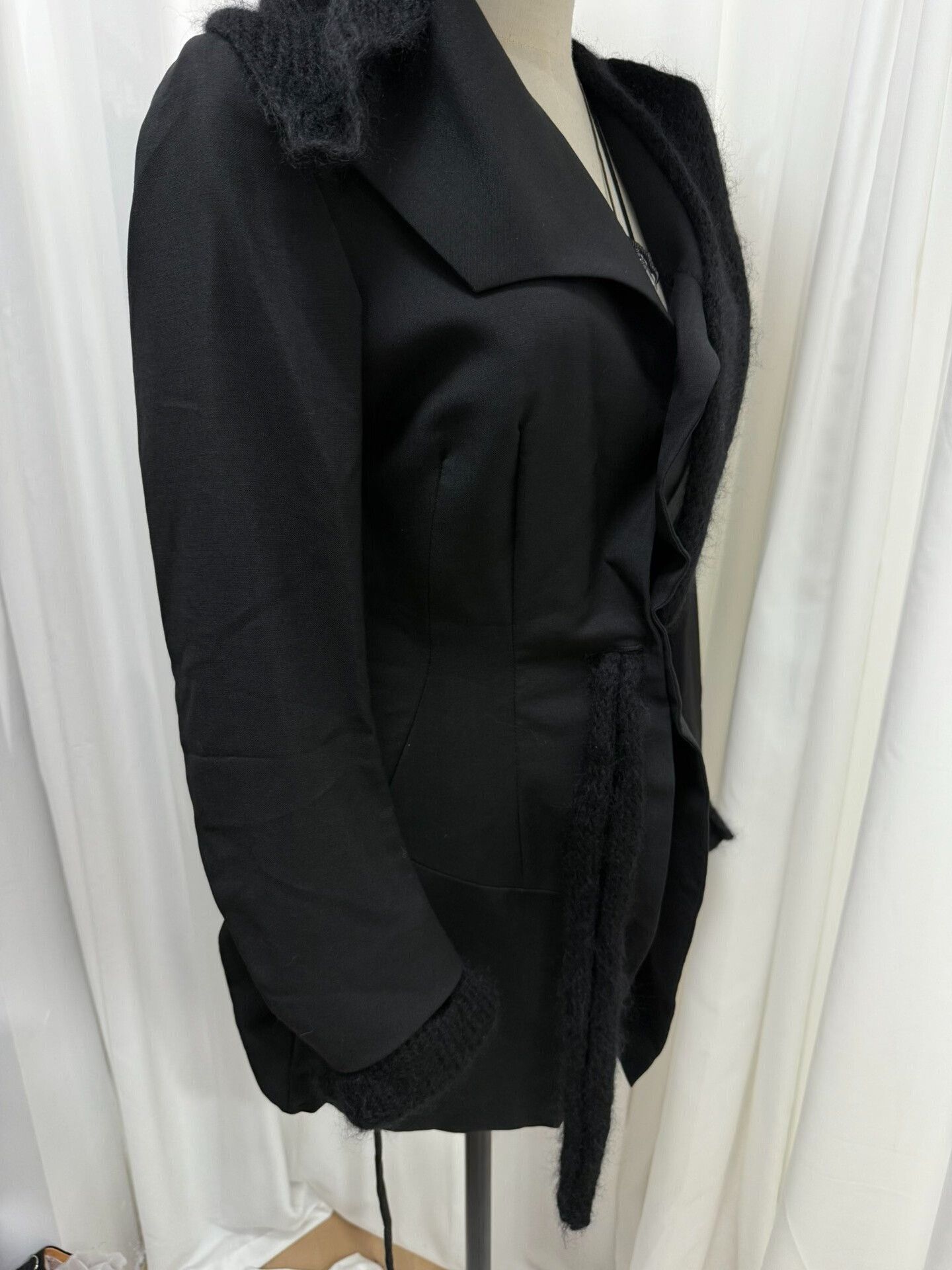Yohji Yamamoto yohji yamamoto deconstructed wool suit jacket Size US XS / EU 42 / 0 - 2 Thumbnail