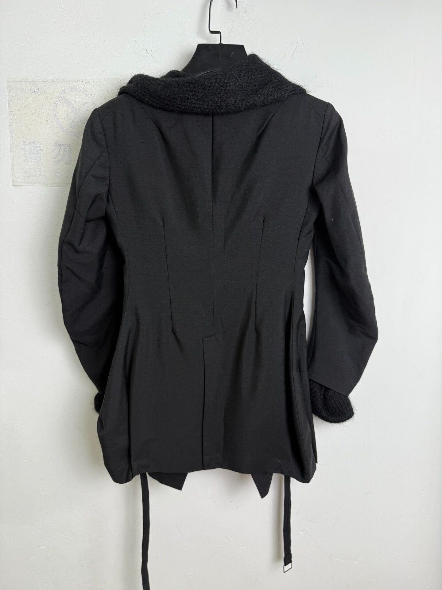 Yohji Yamamoto yohji yamamoto deconstructed wool suit jacket Size US XS / EU 42 / 0 - 9 Thumbnail
