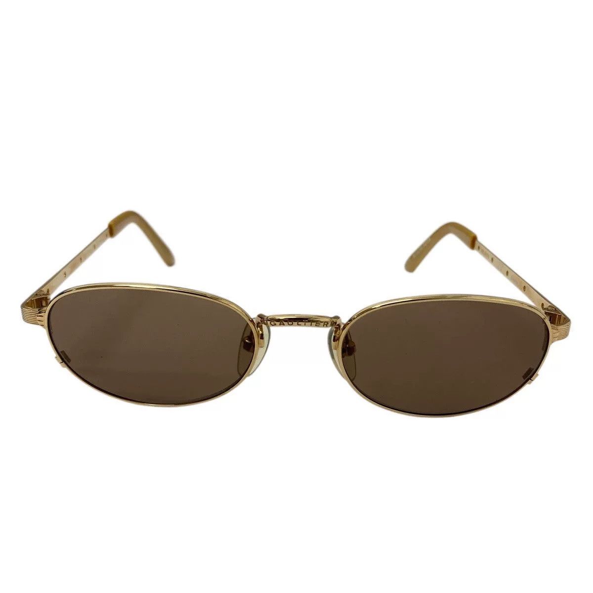Jean Paul Gaultier jean paul gaultier gold circle sunglasses Size ONE SIZE - 9 Thumbnail