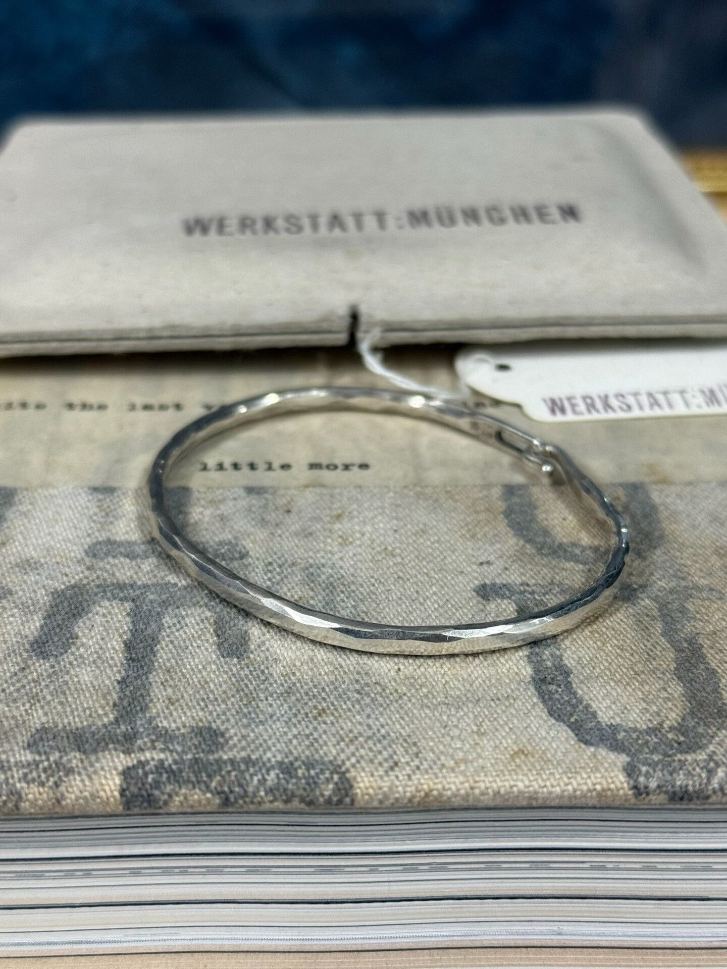 Werkstatt Munchen Werkstatt Munchen Silver Bangle Bracelet S Size Size ONE SIZE - 2 Thumbnail
