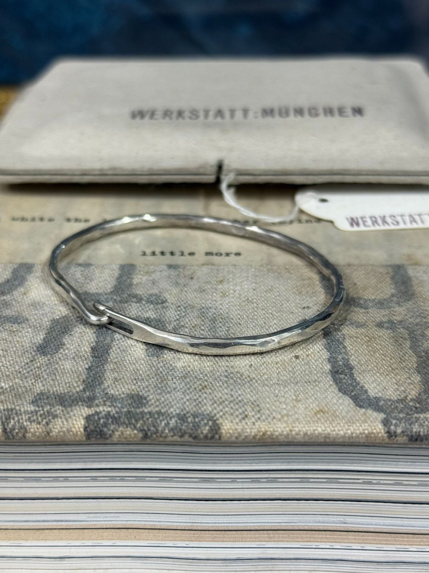 Werkstatt Munchen Werkstatt Munchen Silver Bangle Bracelet S Size Size ONE SIZE - 4 Thumbnail