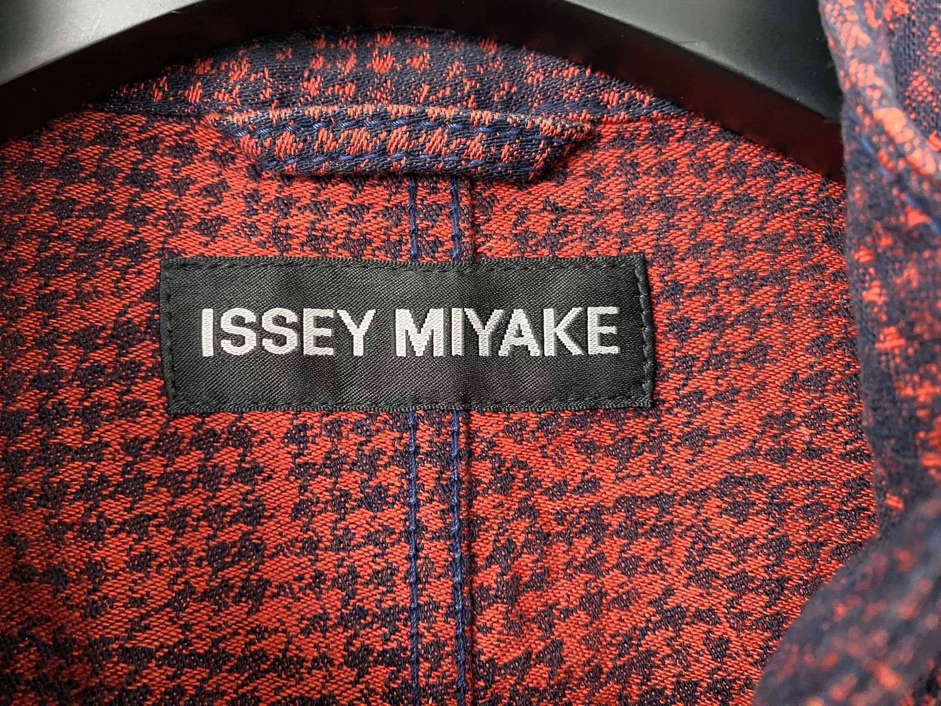 Issey Miyake issey miyake men red brown patterned jacket Size US L / EU 52-54 / 3 - 3 Thumbnail