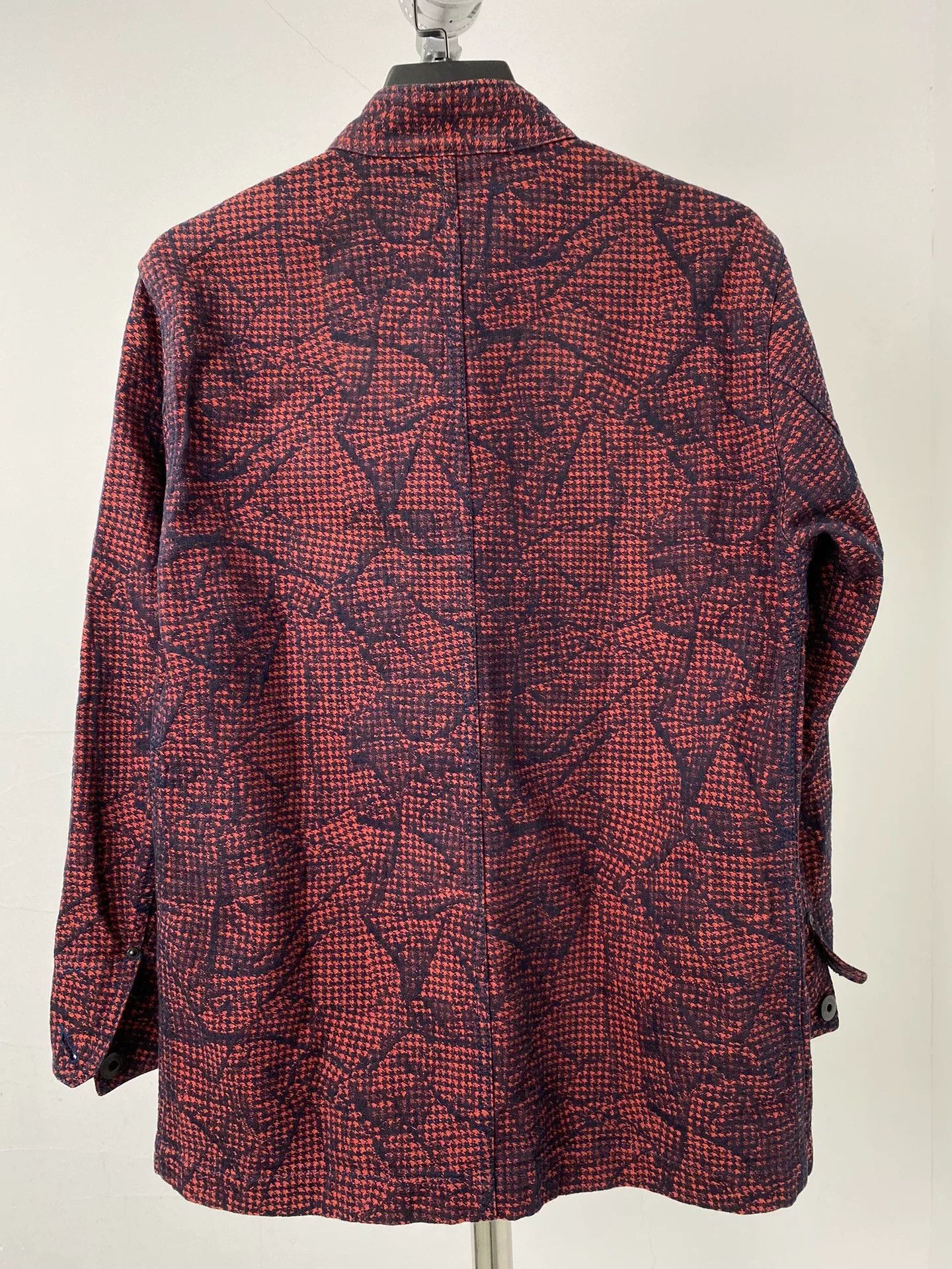 Issey Miyake issey miyake men red brown patterned jacket Size US L / EU 52-54 / 3 - 6 Thumbnail