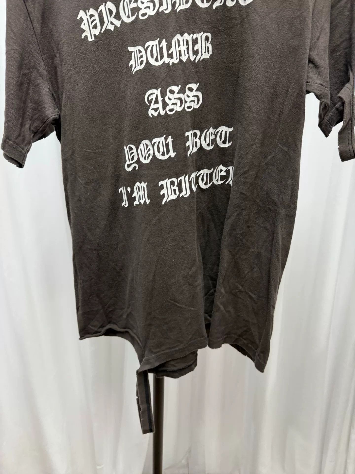 Comme des Garcons distressed graphic short sleeve tee Size US L / EU 52-54 / 3 - 5 Thumbnail