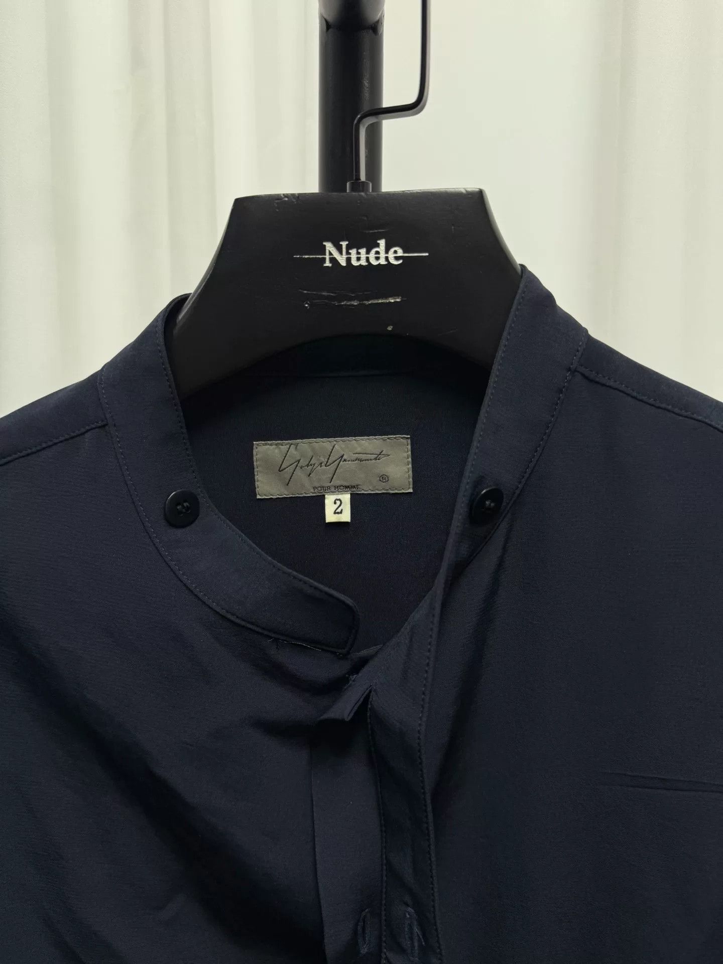 Yohji Yamamoto embroidered silk shirt by yohji yamamoto Size US M / EU 48-50 / 2 - 3 Thumbnail