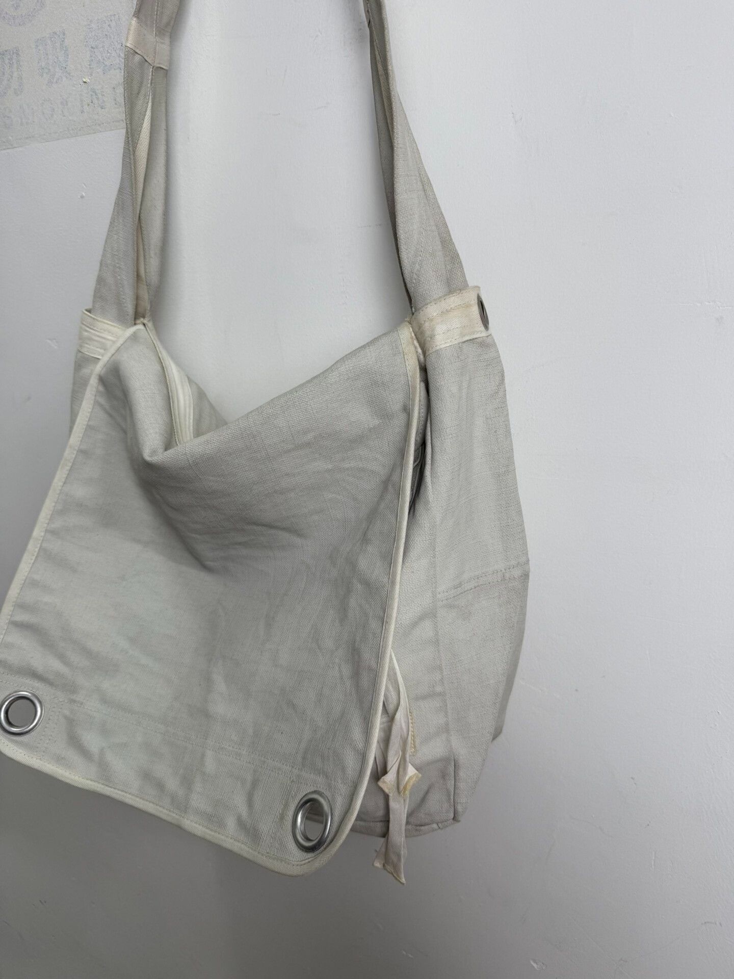 Dries Van Noten vintage dries van noten 90s waxed denim bag Size ONE SIZE - 5 Thumbnail